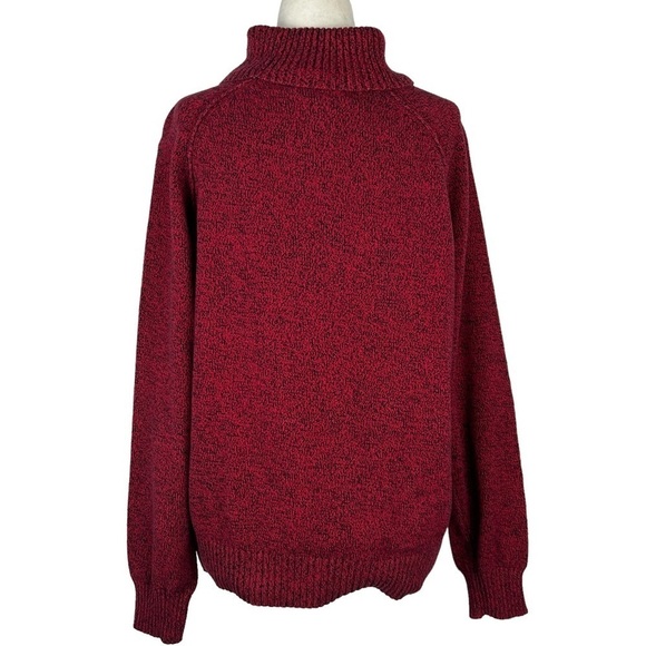 KAREN SCOTT WOMEN'S MARLED COTTON‎ TURTLENECK SWEATER - Picture 2 of 11